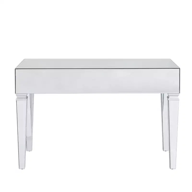 Scrivania Glam a specchio con cassetti