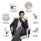 Sedia da ufficio ergonomica con braccioli ribaltabili e supporto lombare