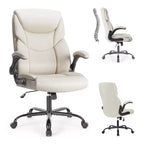 Sedia da ufficio ergonomica con braccioli ribaltabili e supporto lombare