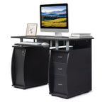 Scrivania per Computer da 45.3" con Cassetti e Ripiano
