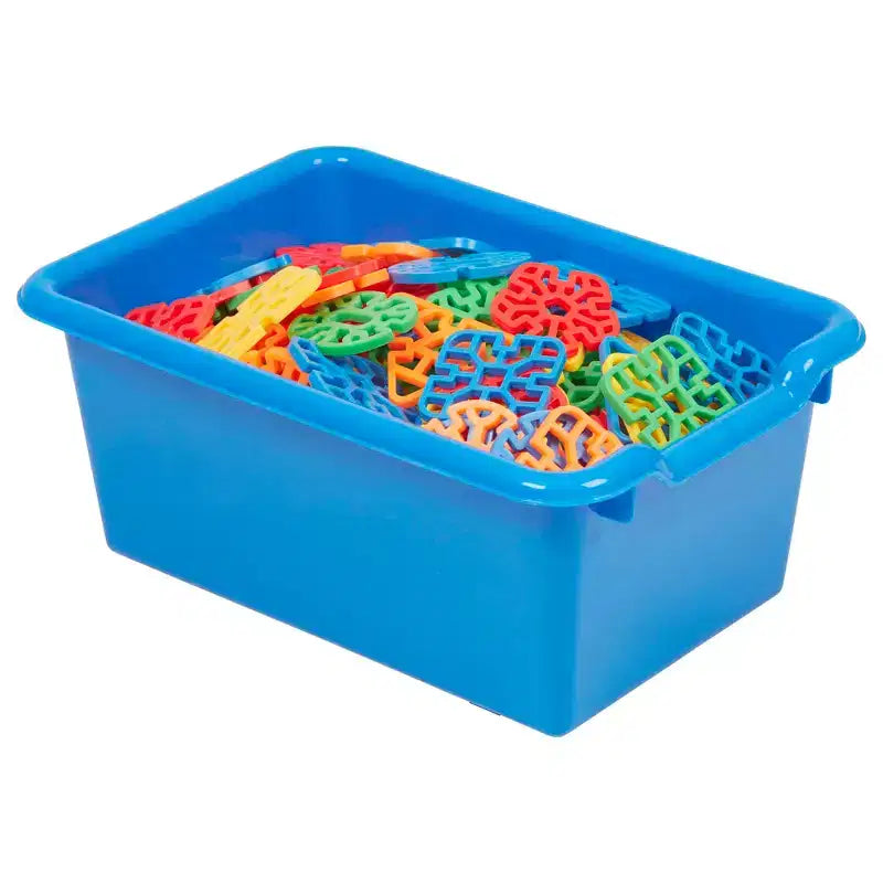 Armadietto appendiabiti a 10 scomparti con ripiano e contenitori frontali aperti
