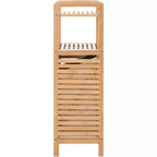 Cesto portabiancheria Hallow con ripiano - STG1903 - Naturale/Beige - Safavieh