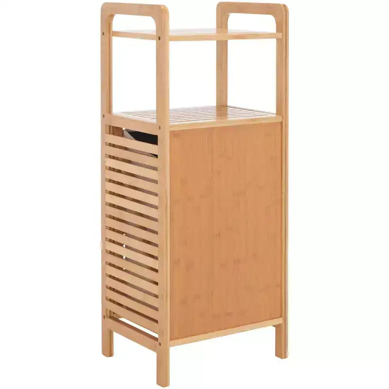 Cesto portabiancheria Hallow con ripiano - STG1903 - Naturale/Beige - Safavieh