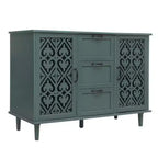 Credenza a buffet a 3 cassetti con 2 ante – Credenza contenitore larga 120 cm
