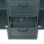 Credenza a buffet a 3 cassetti con 2 ante – Credenza contenitore larga 120 cm