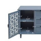 Credenza a buffet a 3 cassetti con 2 ante – Credenza contenitore larga 120 cm
